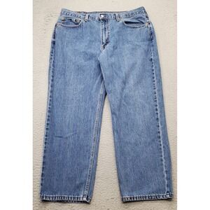 Levi's Jeans Mens 38x29 Blue Denim Relaxed Fit Comfort 5-Pockets Straight Leg